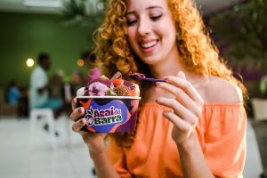 Clientes celebram o dia do açaí